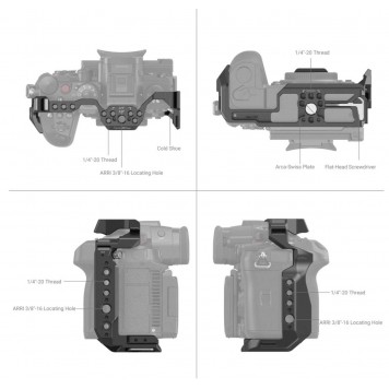 Клітка для Panasonic LUMIX GH6 SmallRig 3784-3