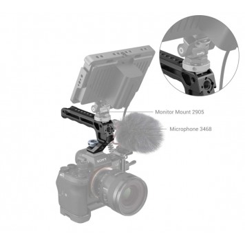 Рукоятка SmallRig 3764（lite) із холодним башмаком-1