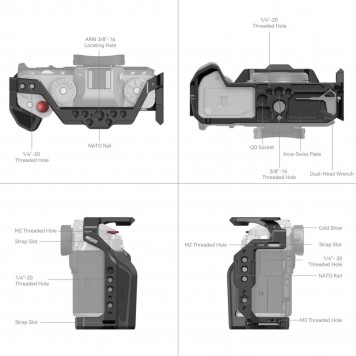 Клітка SmallRig 4135 для FUJIFILM X-T5-1