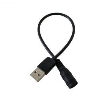 Адаптер-перетворювач USB (папа) на DC 5,5/2,1мм (30 см)