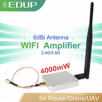 Підсилювач Wi-Fi EDUP EP-AB015 2,4 ГГц + 5,8 ГГц-4