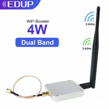 Підсилювач Wi-Fi EDUP EP-AB015 2,4 ГГц + 5,8 ГГц