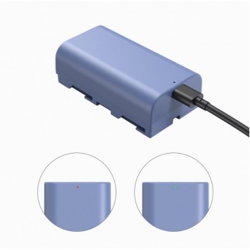 Акумулятор NP-F550 3500 мАч для Sony NP-F550 з портом USB-C Smallrig 4331-2