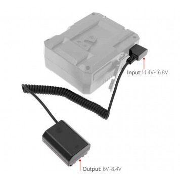 D-Tap Coupler для камери Sony Alpha A9 A7RM3 A7RIII A7M3 A7M4 FX3-1
