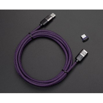 Магнітний кабель зарядки Energy Fort 5А Type-C до Type-C(USB), 240 Вт,480 Мбіт/с (1,8 м)-1