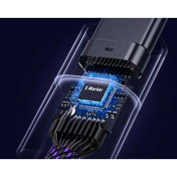 Магнітний кабель зарядки Energy Fort 5А Type-C до Type-C(USB), 240 Вт,480 Мбіт/с (1,8 м)-3