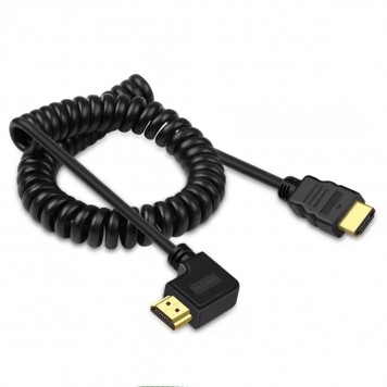 Кабель HDMI - HDMI, правий кутовий (50-140см)