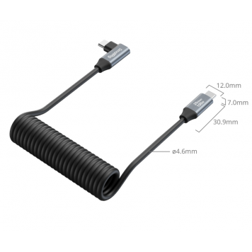 Кабель даних USB-C (прямий) – USB-C (кутовий) Smallrig 4792-4