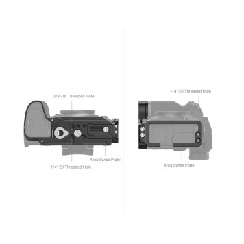 L - кронштейн для FUJIFILM X-H2  X-H2S Smallrig 3928-2
