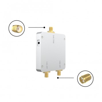Підсилювач Wi-Fi EDUP EP-AB031 2,4 - 5,8 ГГц 4W (23dBm)