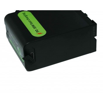 Акумулятор Sony NP-F990PD 10400mAh з індикацією заряду, USB Type-C (швидка зарядка 37.44Wh) TPCELL-4