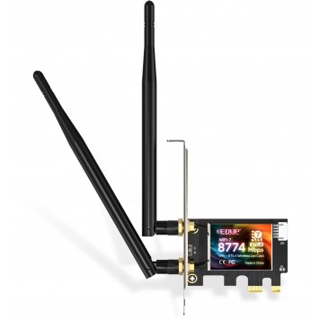 Адаптер WiFi PCIe EDUP EP-BE9715