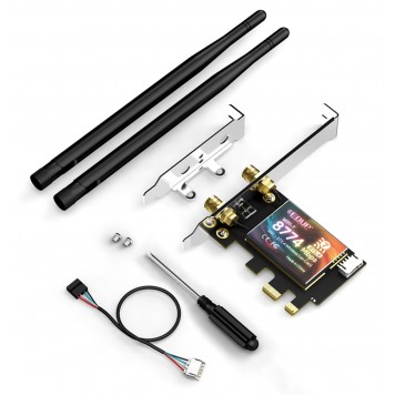 Адаптер WiFi PCIe EDUP EP-BE9715-1