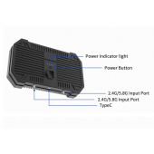 Підсилювач сигналу для дронів EP-AB047 (10W, 8000mAh)