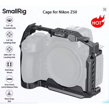 Клітка SmallRig 5257 для Nikon Z5 II, Z5, Z6, Z6II, Z7, Z7II-1