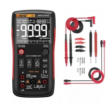 Мультиметр цифровий ANENG Q1,True RMS, NCV, 9999 відліків