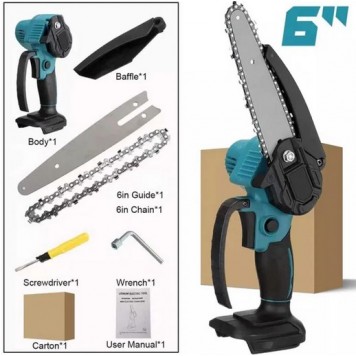 Електрична садова пила 6 для батареї Makita 18 В-4