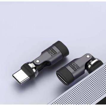 Адаптер USB-C з обертанням 540° — ENERGY FORT 240 Вт-3