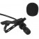 Портативний конденсаторний петличний мікрофон Andoer із затискачем (1,45 м)
