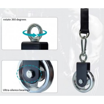 Тросовий шків для тренажерів для підвішування-2