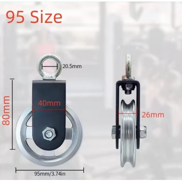 Тросовий шків для тренажерів для підвішування-4