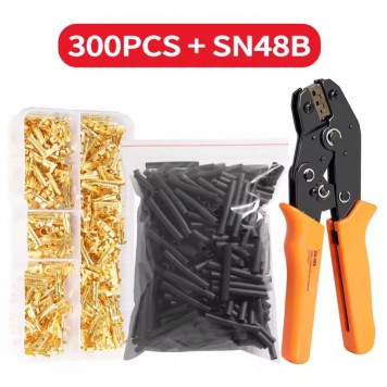 Обтискні кліщі SN-02C губки для неізольованих клем