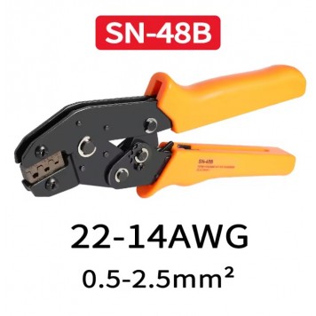 Обтискні кліщі SN-02C губки для неізольованих клем-3