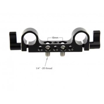 Рейковий блок 15мм, затискач NICEYRIG