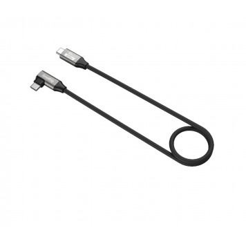 Кабель передачі даних Smallrig 5076 USB-C, прямий – кутовий (40 Гбіт/с + 240 Вт + 8К), 60см