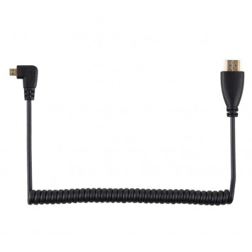 Кабель HDMI - micro HDMI, лівий кутовий (50-150см)-4