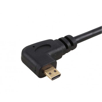 Кабель HDMI - micro HDMI, лівий кутовий (50-150см)-5