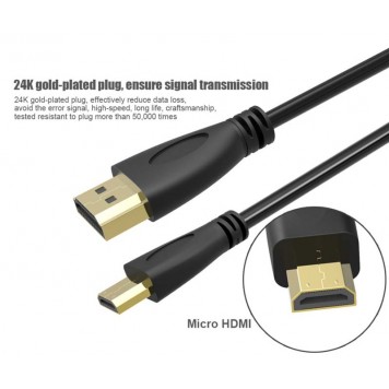 Кабель HDMI – micro HDMI (50-150см)-1