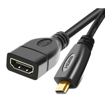 Адаптер штекер кабель Micro HDMI до HDMI-2