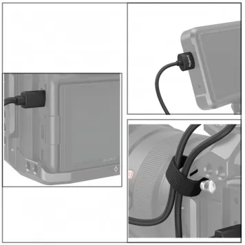 Кабель HDMI - micro HDMI SmallRig 3043, 55 см (D to A)-4